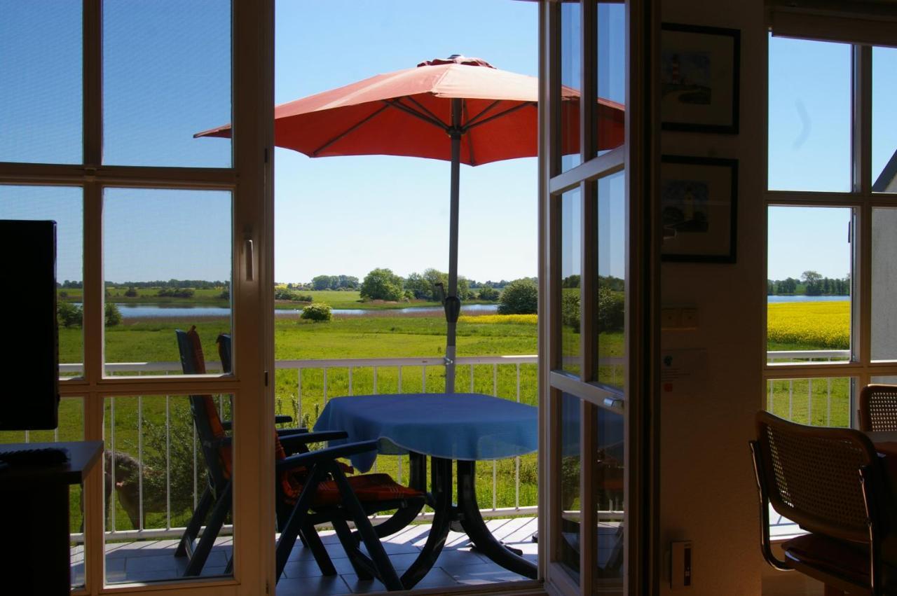 Ferienwohnung Boddenblick Zudar Экстерьер фото